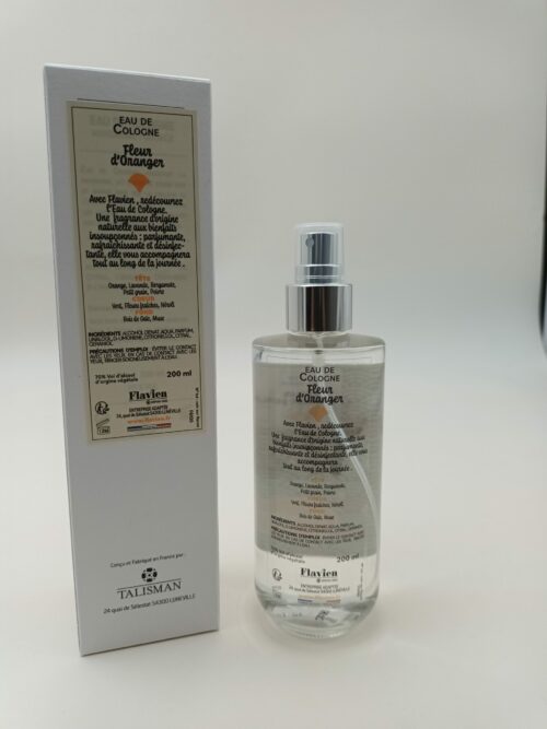 EDC Fleur d'Oranger 200 ml dos