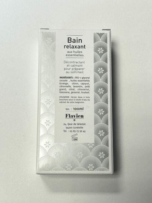 HUILE DE BAIN RELAXANT