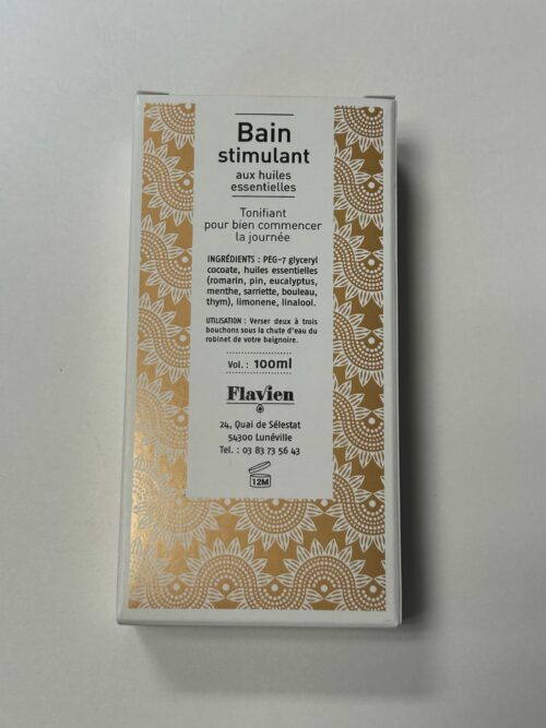 HUILE DE BAIN STIMULANT