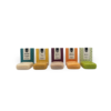 Gamme savons parfumés alignés 100 g.